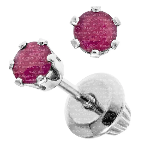 Colored Stone Earrings