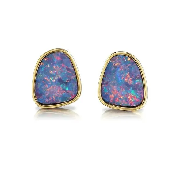 Colored Stone Earrings