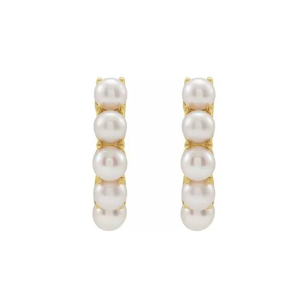 Pearl Earrings Image 2 Oak Valley Jewelers Oakdale, CA