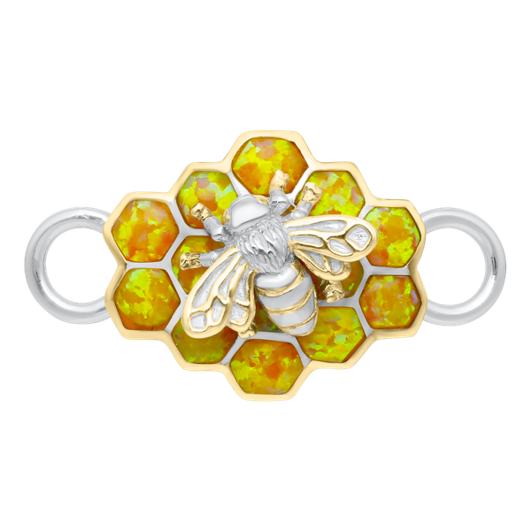 Sterling Silver Opal Bee-Comb Bracelet Oak Valley Jewelers Oakdale, CA