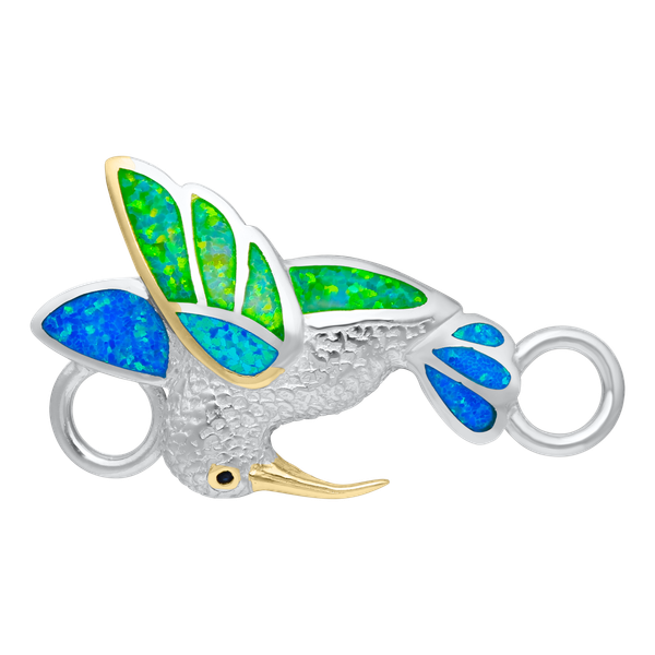 Sterling Silver Opal Humming Bird Bracelet Oak Valley Jewelers Oakdale, CA