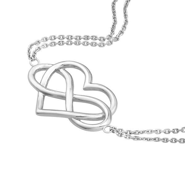 Sterling Silver Infinity Heart Bracelet Oak Valley Jewelers Oakdale, CA