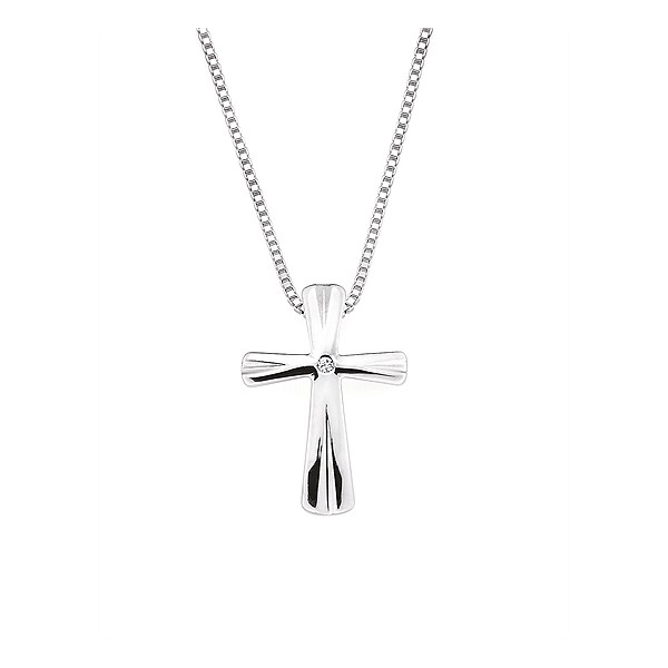 Sterling Silver Diamond Necklace Oak Valley Jewelers Oakdale, CA