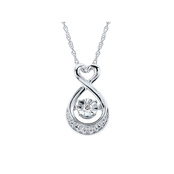 Sterling Silver Shimmering Diamond Necklace Oak Valley Jewelers Oakdale, CA