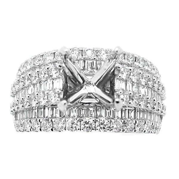 Radiant Semi-Mount Occasions Fine Jewelry Midland, TX