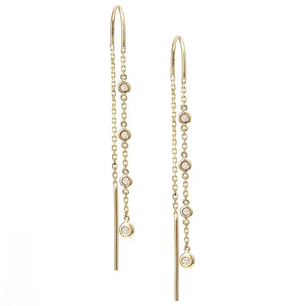 Threader Diamond Earrings Occasions Fine Jewelry Midland, TX