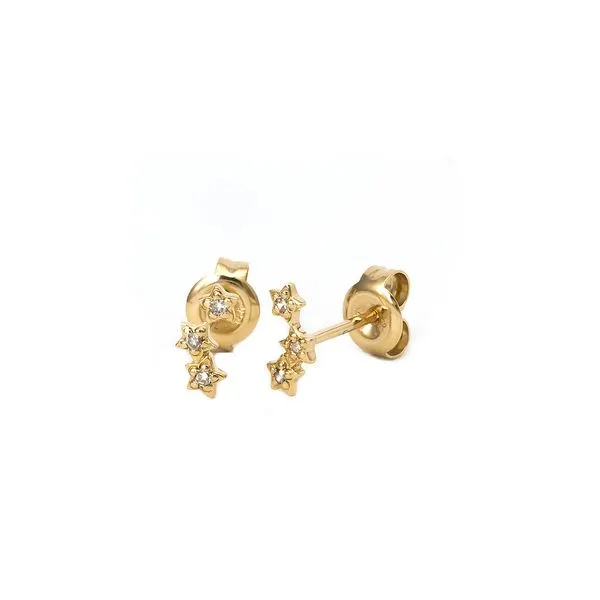 Stud Diamond Earrings Occasions Fine Jewelry Midland, TX