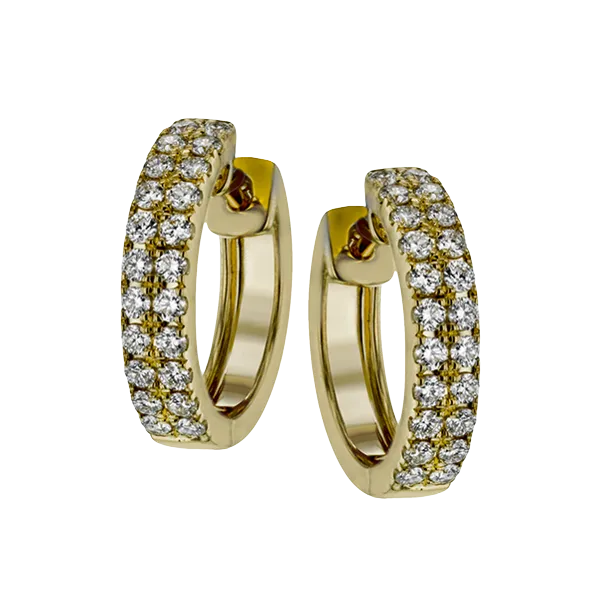Huggie Diamond Earrings Occasions Fine Jewelry Midland, TX
