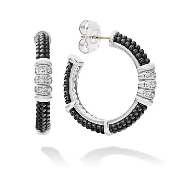 Hoop Diamond Earrings Occasions Fine Jewelry Midland, TX