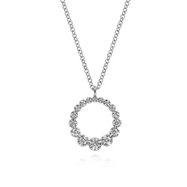 Circle Diamond Necklace Occasions Fine Jewelry Midland, TX