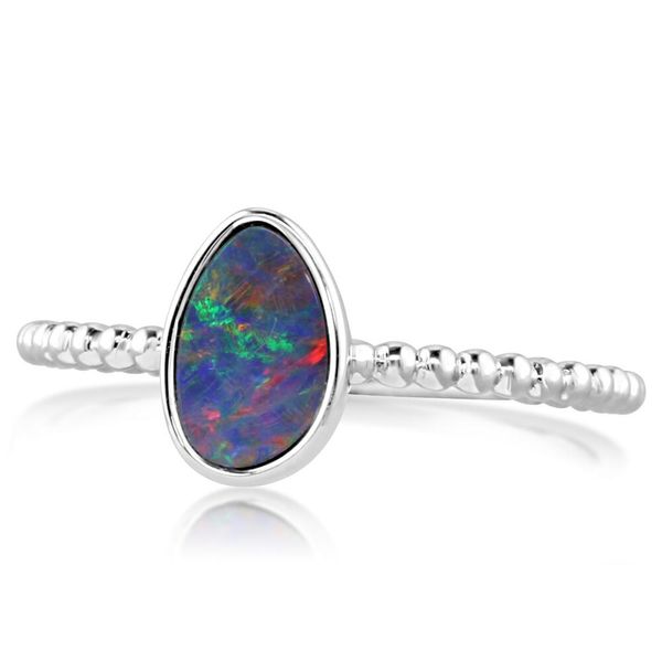 Inspired Australian Opal Doublet Ring Occasions Fine Jewelry Midland, TX