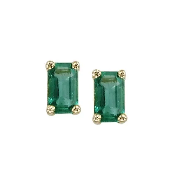 Stud Emeralds Earring Occasions Fine Jewelry Midland, TX