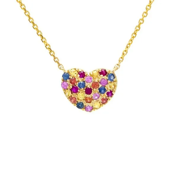 Heart Ruby Necklace Occasions Fine Jewelry Midland, TX