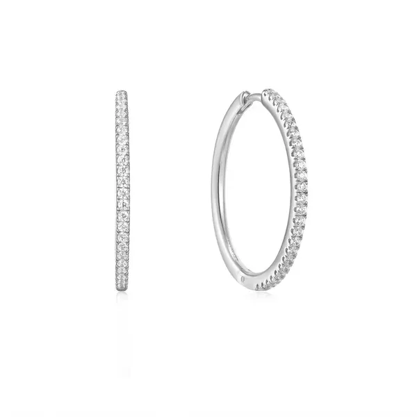 Hoop Silver Earrings Occasions Fine Jewelry Midland, TX