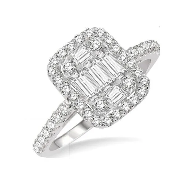 14k White Gold Ring With 47 Diamonds Orin Jewelers Northville, MI