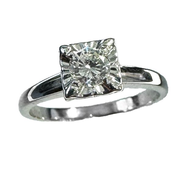 Estate - 14K Diamond Solitaire Engagement Ring Orin Jewelers Northville, MI