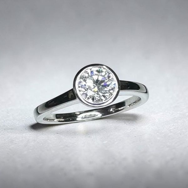 Estate Collection - 14K White Gold Diamond Engagement Ring 1.00 Carats I-J I1 Orin Jewelers Northville, MI