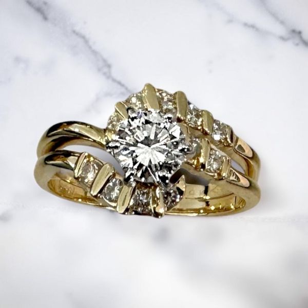 14K Diamond Wedding Set Orin Jewelers Northville, MI