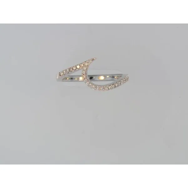 Lady's 14K White Gold Wedding Band w/Diamonds Orin Jewelers Northville, MI