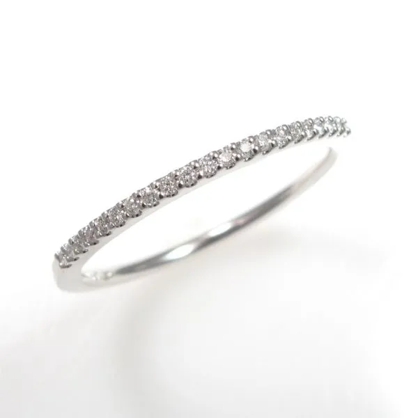 Lady's 14K White Gold Wedding Band w/21 Diamonds Orin Jewelers Northville, MI
