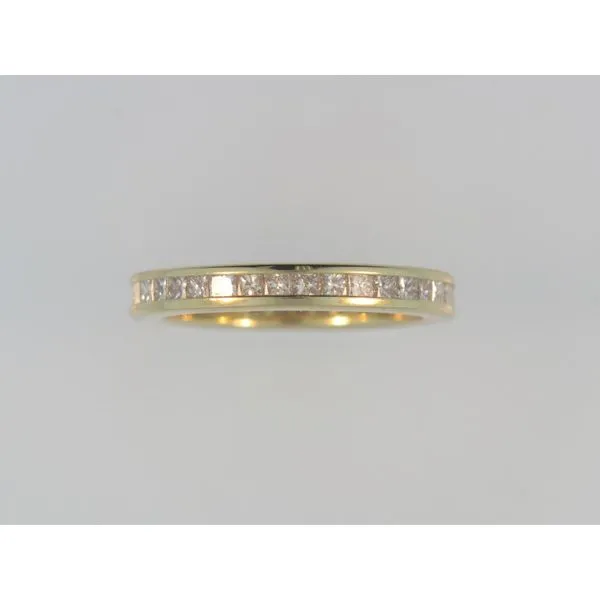 18 Karat Yellow Gold Eternity Wedding Band With 36 Diamonds Orin Jewelers Northville, MI