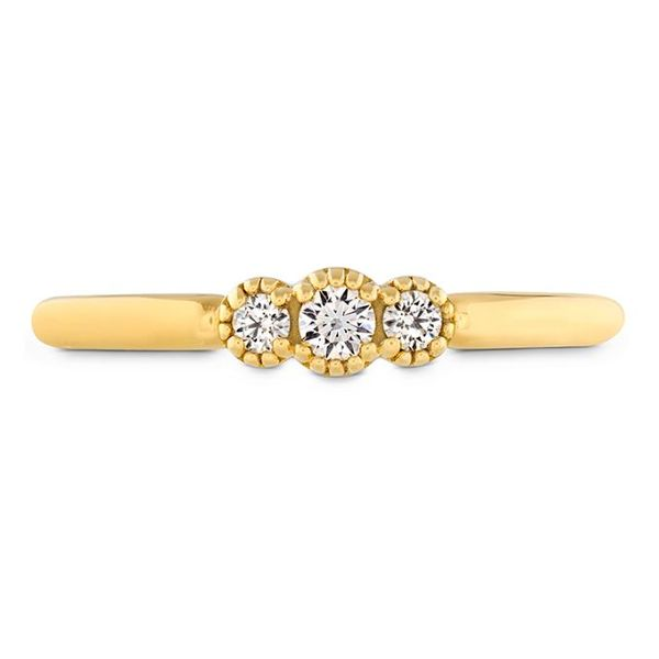 Lady's 18K Yellow Gold Hayley Paige Behati Sweetheart Band By Hearts On Fire Orin Jewelers Northville, MI