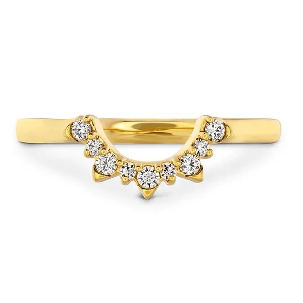 Lady's 18K Yellow Gold Hayley Paige Behati Tiara Band By Hearts On Fire Orin Jewelers Northville, MI