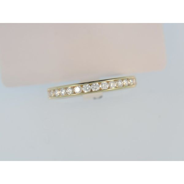 Lady's 18K Yellow Gold Diamond Wedding Band Orin Jewelers Northville, MI