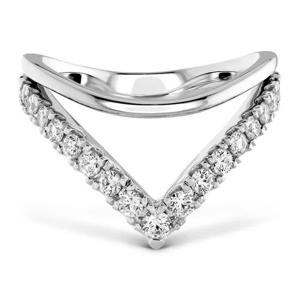 Lady's 18K White Gold Hayley Paige Harley Silhouette Power Band by Hearts on Fire Orin Jewelers Northville, MI