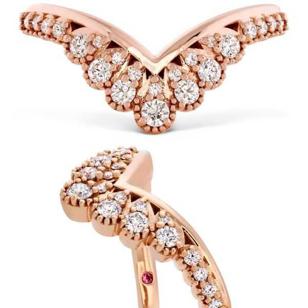 18k Rose Gold Hayley Paige Behati Silohuette Power Band by Hearts on Fire Orin Jewelers Northville, MI