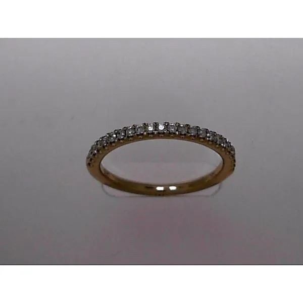 14 Karat Yellow Gold Wedding Band With 23 Diamonds Orin Jewelers Northville, MI