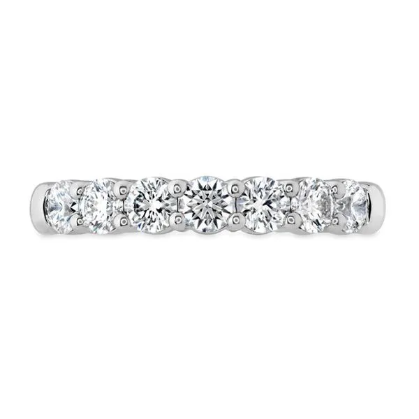 18k White Gold Signature 7-Stone Band by Hearts on Fire Orin Jewelers Northville, MI