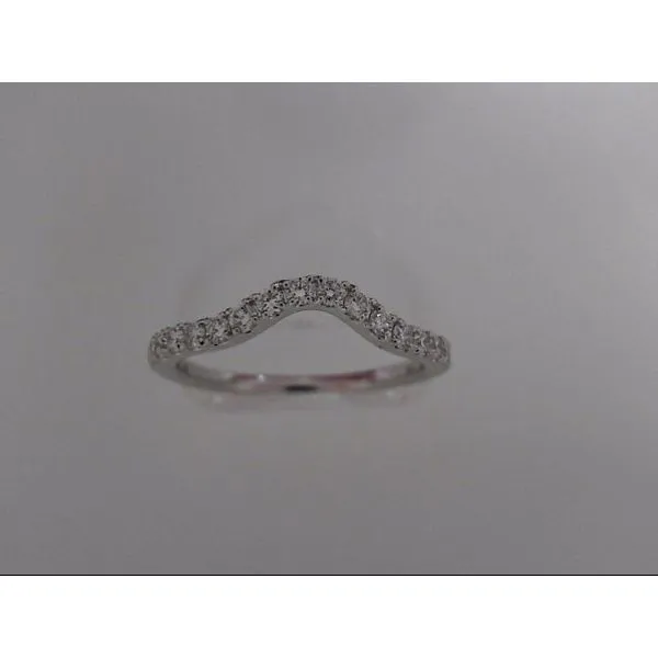 14k White Gold Wedding Band With 16 Diamonds Orin Jewelers Northville, MI