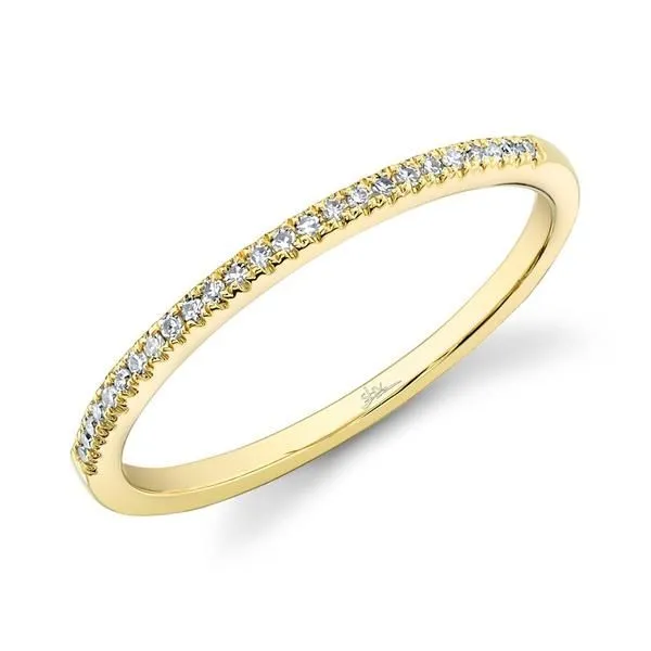 14k Yellow Gold Band With 25 Diamonds Orin Jewelers Northville, MI