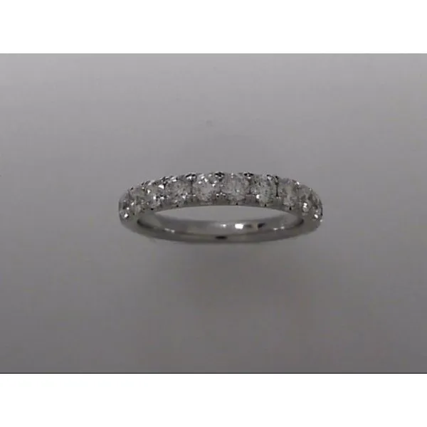 14 Karat White Gold Wedding Band With 12 Diamonds Orin Jewelers Northville, MI