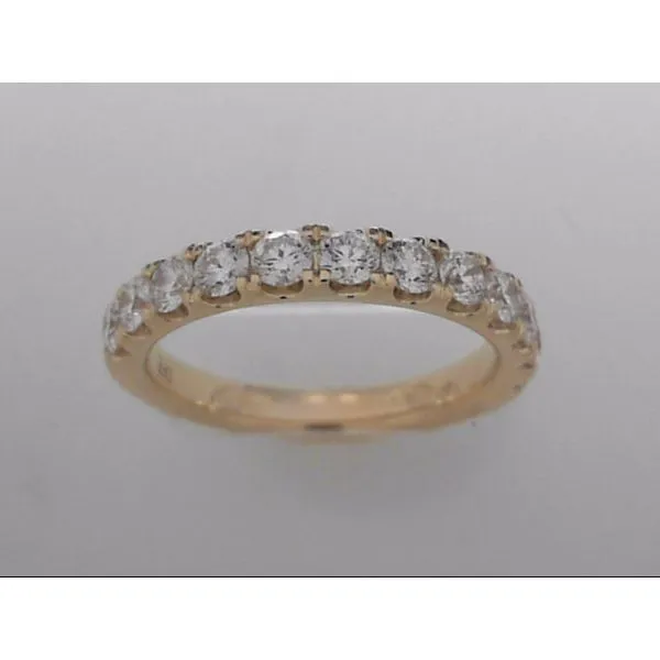 14k Yellow Gold Band With 12 Diamonds Orin Jewelers Northville, MI