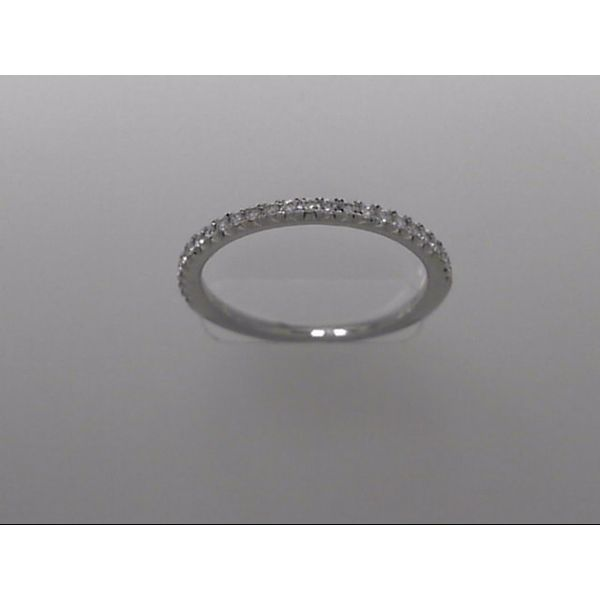 14 Karat White Gold Wedding Band With 25 Diamonds Orin Jewelers Northville, MI