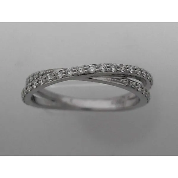 14k White Gold Wedding Band With 37 Diamonds Orin Jewelers Northville, MI