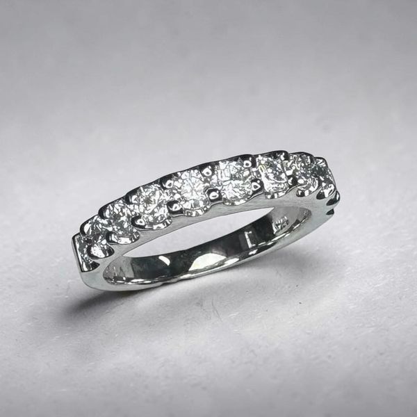 Estate Collection - 14K White Gold Diamond Band Orin Jewelers Northville, MI