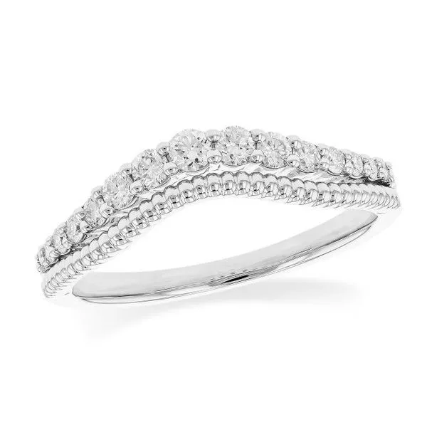 14K White Gold Band With 15 Diamonds Orin Jewelers Northville, MI