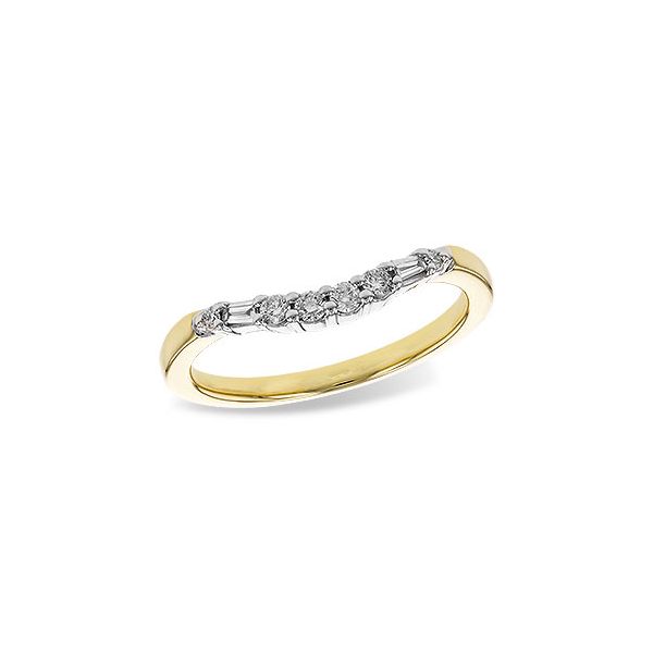 14K Two Tone Diamond Band Orin Jewelers Northville, MI