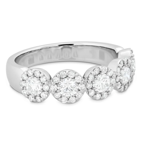 18K White Gold Fulfillment Round Band By Hearts On Fire Image 2 Orin Jewelers Northville, MI