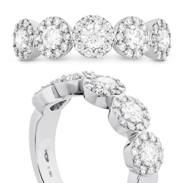 18K White Gold Fulfillment Round Band By Hearts On Fire Orin Jewelers Northville, MI