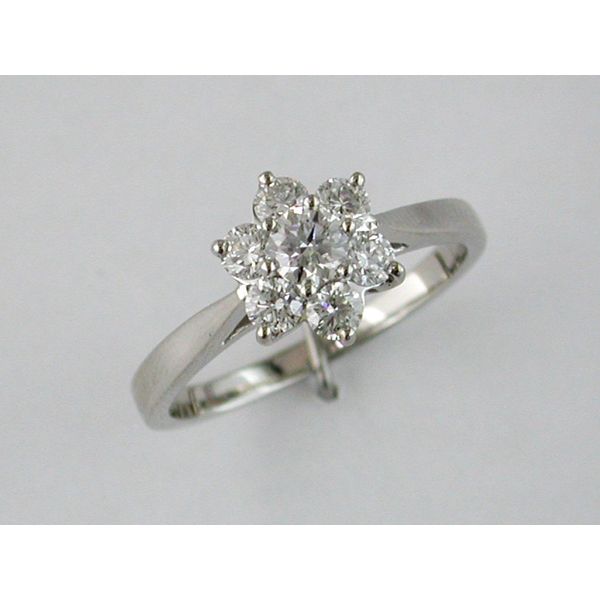 Lady's Platinum Fashion Ring w/7 Diamonds Orin Jewelers Northville, MI