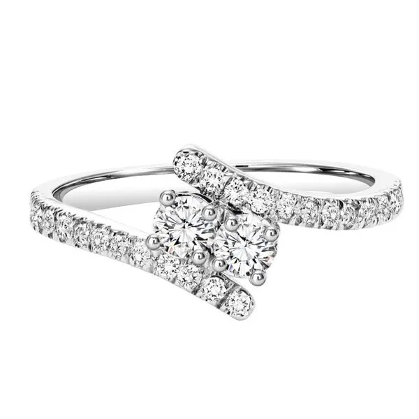 Lady's 18K White Gold Forever Us Ring W/30 Diamonds Orin Jewelers Northville, MI