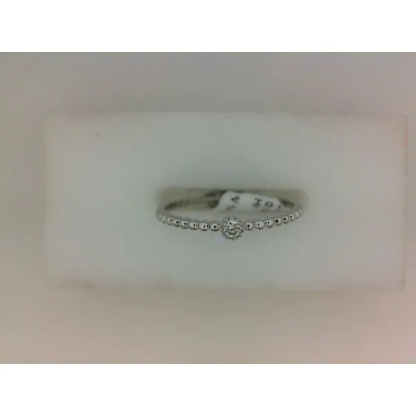 14k White Gold Fashion Ring With 1 Diamond Orin Jewelers Northville, MI