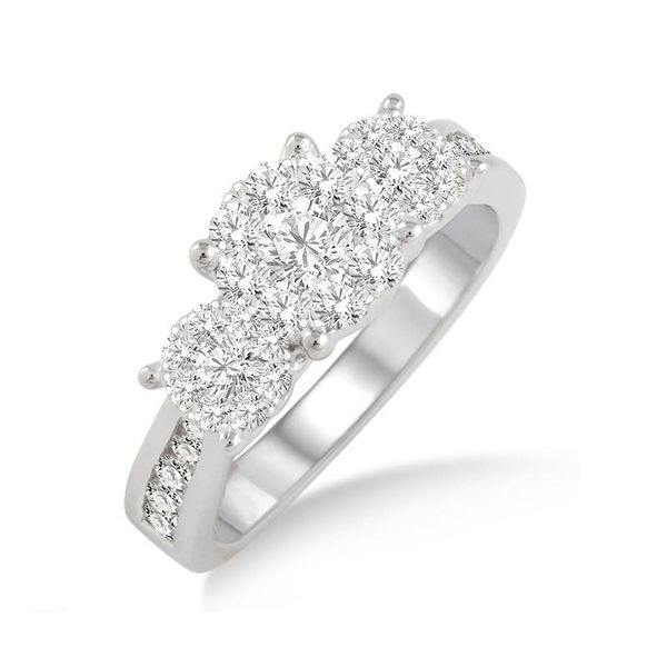 14k White Gold Fashion Ring w/37 Diamonds Orin Jewelers Northville, MI