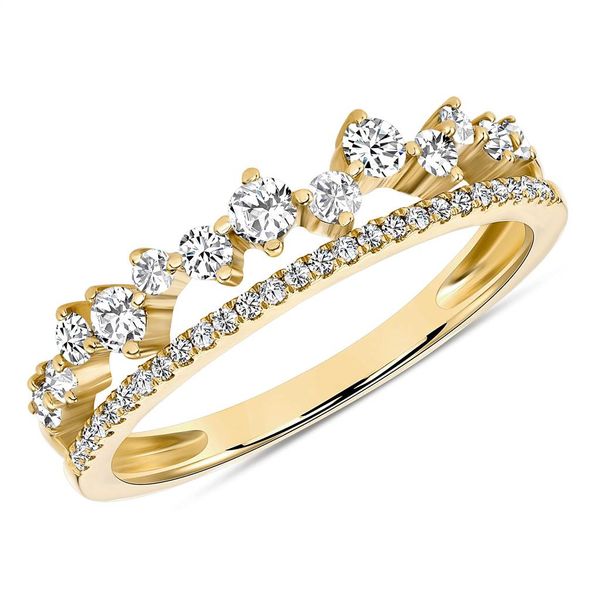 14k Yellow Gold Fashion Ring With 40 Diamonds Orin Jewelers Northville, MI