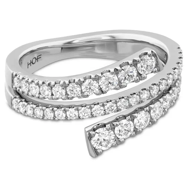 18k White Gold Ring With 40 Diamonds Image 2 Orin Jewelers Northville, MI