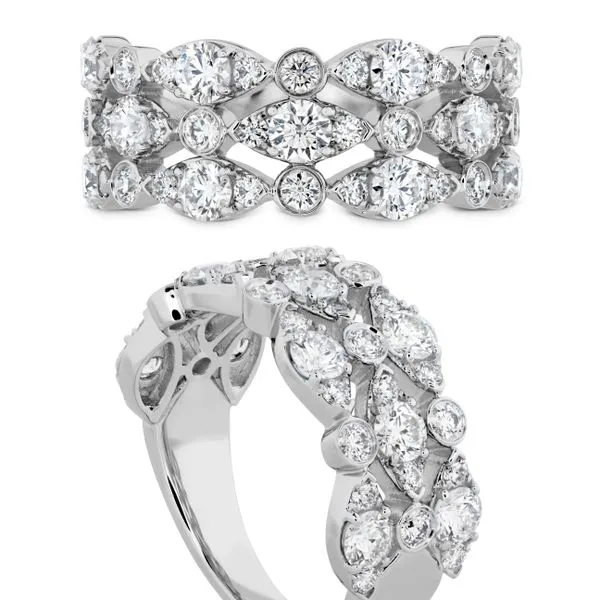 18k White Gold Ring With 43 Diamonds Orin Jewelers Northville, MI